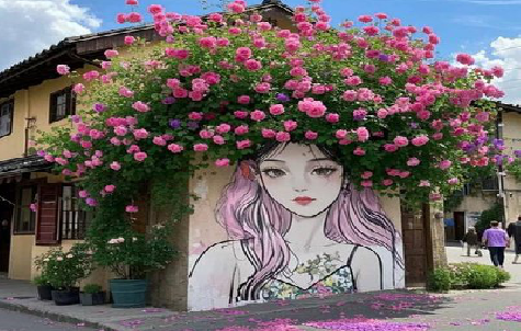 合川怎么设计网红打卡墙绘