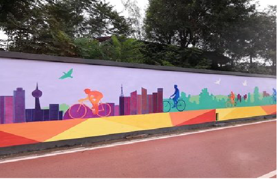 合川墙体彩绘-围墙