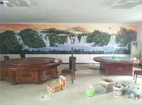 合川墙绘-写实风景