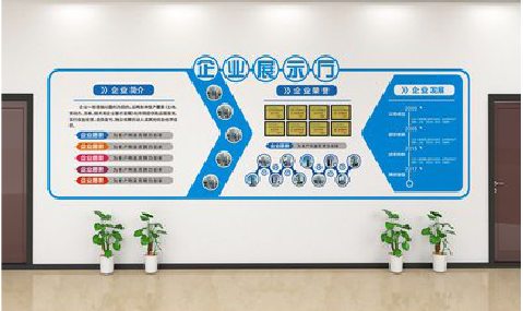 合川设计师必看的文化墙设计定律。