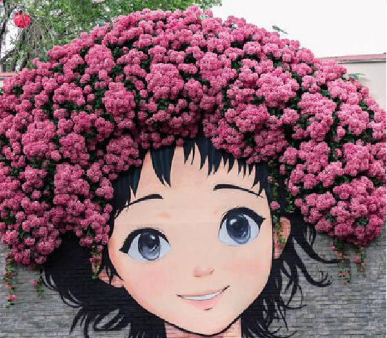 合川墙体彩绘-网红墙打卡