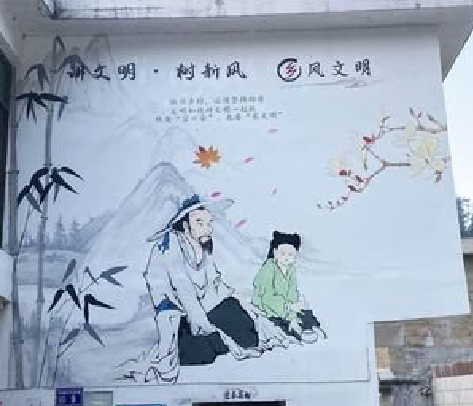 合川分享几个墙绘保养知识。