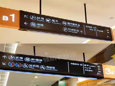 合川如何通过商场标识牌引导客流分布?